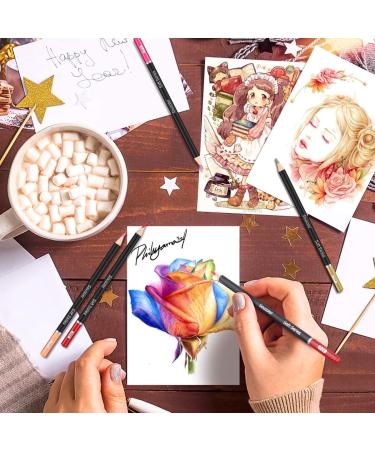 SOUcolor 72-Color Soft Core Colored Pencils for Adult Coloring Books - Artist Sketching & Drawing Set for Beginners and Kids | Art Craft Supplies & Gift - Buy Online on GoSupps.com
