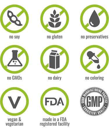 NATURELO Whole Food Brain Blend Supplement Helps Support Memory Focus and Mood - 60 Vegetarian Capsules - Buy Online on GoSupps.com