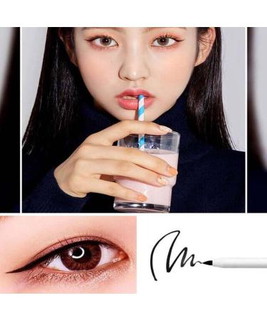 Waterproof Gel Eyeliner Smooth Rainproof Gel Eyeliner for Older Women Sharpenable Eye Liner Pencils Black Brown with Pencil Sharpener Mild Formula Longwear for Women Girls Wynott 02#deep Black - Buy Online on GoSupps.com