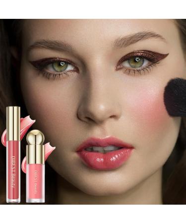 Makeup Blush | Soft-Tweezer Liquid Blush - Multi-Use Lipstick Set Waterproof Breathable Smudge-Proof Dewy Finish Makeup for All Jingan - Buy Online on GoSupps.com