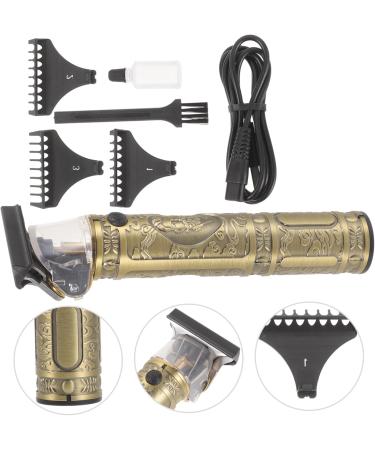 Buy Hemoton USB Charging Razor & Retro Hair Clipper Set - 0mm Clippers for Men | Grooming Tools & Hairdressing Electric Trimmers - Buy Online on GoSupps.com