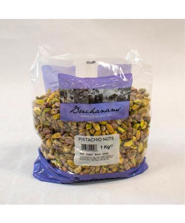 Buchanans. Pistachio Nuts 1kg .Pistachios are used to garnish and add a savoury nutty crunch to pasta and salads. whether that be sweet or savoury.