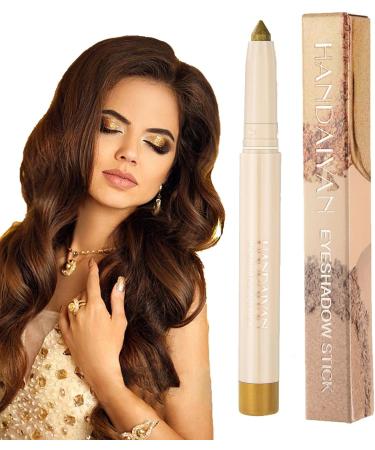 Pencil Eye Shadow Skin-Friendly Texture Highlighter Pencil Shimmer Cream Eyeshadow Pencil Crayon Eye Brightener Stick Highlighter 12# - Buy Online on GoSupps.com