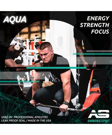 Athletic Smelling Salts - Aqua - Twist & Sniff! - Smelling Salt for Athletes - by AmmoniaSport - Buy Online on GoSupps.com