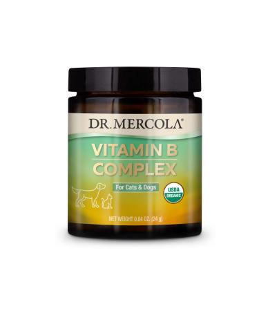 Dr. Mercola  Vitamin B Complex For Cats & Dogs 0.84 oz (24 g)