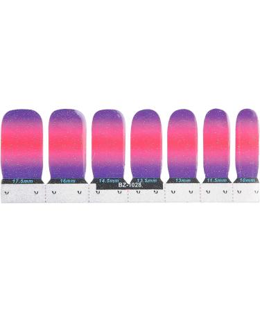 Easy To Use Classic Pattern Nail Sticker Shining Nail Art Sticker Completely Wrapped Salon Shop for Home - Buy Online on GoSupps.com