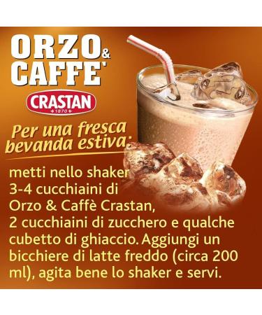 6x Crastan Orzo & Coffee Instant Soluble Barley Grain Coffee Coffee 120 gr - Buy Online on GoSupps.com