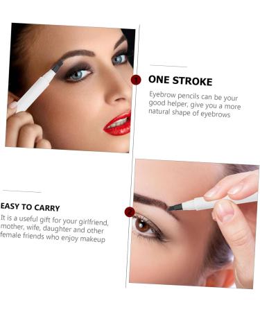 CANIGHT 4pcs Four Forked Eyebrow Pencil Cosmetic Four-head Eyebrow Pens Eye Makeup Pencil Eyebrow Filler Abs - Buy Online on GoSupps.com