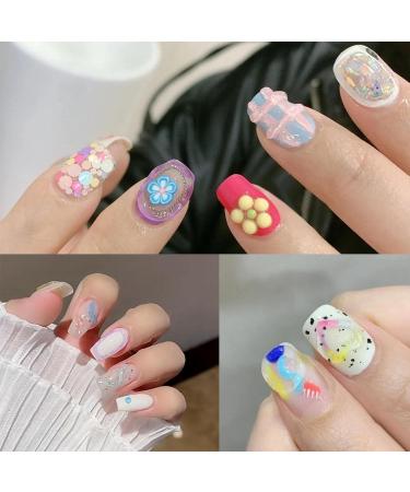 Nail Gel Polish - Long-Lasting Healthy Resin Nail Gel | Highly Pigmented Nail Polish Gel No Leakage Create Various Manicures Stereo Adhesive Nail Polish Gel for Manicure Art 04 - Buy Online on GoSupps.com