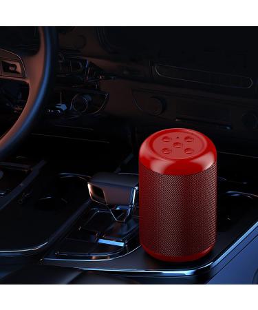 Intelligent Voice Bluetooth Speaker Portable Subwoofer - Red | Wireless HiFi Stereo for Home, Camping, and Sport | Supports TF-Card Storage - Buy Online on GoSupps.com
