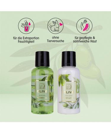 Accentra Women's Shower Set Gift - Olive Shower Gel & Body Lotion in Elegant Box | Perfect for Birthdays Valentine's Day & Christmas - Buy Online on GoSupps.com