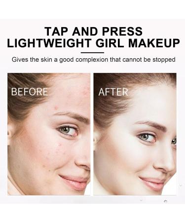 JIAOY 2in1 Foundation Stick Color Changing Foundation Stick Full Coverage Concealer Stick Lighten & Even Skin Tone Waterproof & Sweatproof Full Makeup Ivory*2 2 x Ivory - Buy Online on GoSupps.com
