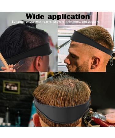 Hair Cutting Stencil Hair Trimmer Adjustable Haircut Band Silicone Haircut Band Professional Hair Cutting Tool Adjustable Hair Cutting Instructions Black - Buy Online on GoSupps.com