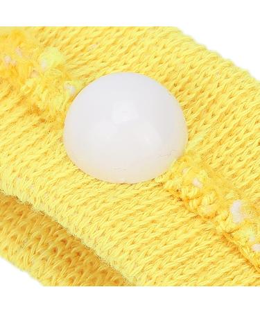 Acupressure Bracelet for Nausea Relief | Travel Sickness Bands | Anti-Travel Sickness Bracelet in Green & Yellow - Buy Online on GoSupps.com