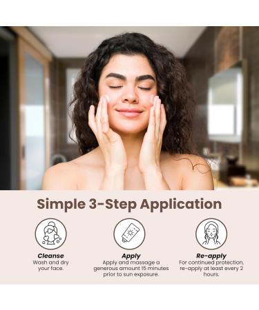 POISE Skincare Brightening Day Protection SPF 50 | Broad Spectrum SPF50 Lightweight Hydrating Daily Moisturizer Protection Against UVA and UVB Damage 50ml - Buy Online on GoSupps.com
