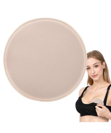Breast Castor Oil Pack - Castor Oil Breast Pack Compress - Reusable Organic Castor Oil Compress Pads Less Mess for Fibrocystic Breasts Aviere Khaki 1pcs