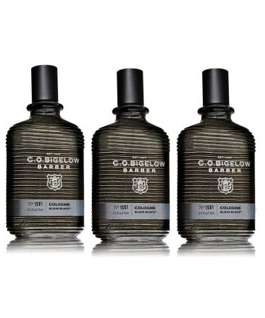 3 Elixir Black No. 1581 2.5 fl oz Cologne for Men - Musk & Vanilla Long Lasting Mens Cologne - Fresh Refined Masculine Perfumes for Men