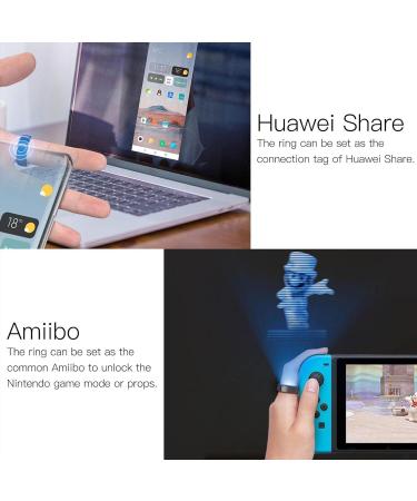 Intelligent Smart Ring for Men | RFID Integration & Health Sensors | Universal Ceramic Mobile Device - Buy Online on GoSupps.com