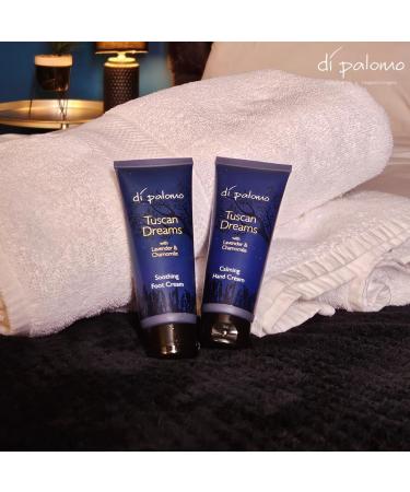 Di Palomo Vegan Tuscan Dreams Moisturising Sleep Duo. Calming Hand Cream & Soothing Foot Cream for Women. Moisturising Skin Care. Lavender & Chamomile for Anxiety Relief & Sleep Aid. Vegan Gift Set. - Buy Online on GoSupps.com