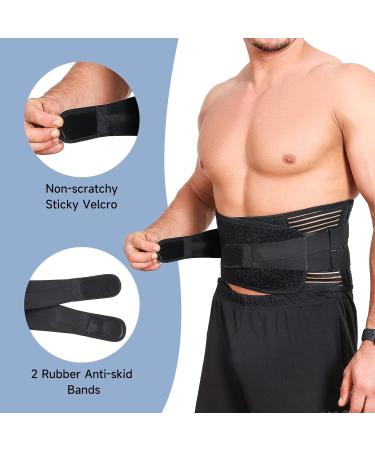 Buy Bynccea Back Support Belt for Men & Women - Relief from Back Pain Breathable Lumbar Support for Heavy Lifting XL Size for Herniated Disc Sciatica & Scoliosis - Buy Online on GoSupps.com