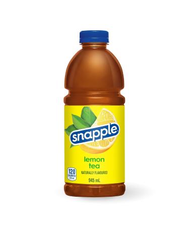 Snapple Naturally Flavoured Lemon Tea 945mL 1-Count Lemon Tea 1 Count (Pack of 1)