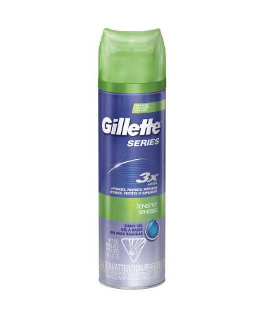 Gillette TGS Series Shave Gel Sensitive 7 Oz