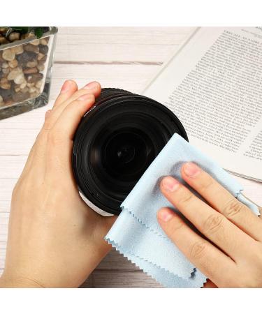 PATIKIL 24 Pack Microfiber Cleaning Cloth for Eyeglasses & Screens - Soft Suede Wipes in Individual Vinyl Pouches - 6x6 Inches - Buy Online on GoSupps.com