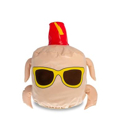 MAD BEAUTY Friends TV Show Turkey Shower Cap - Warner Bros Throwback to 90s Thanksgiving Episode - Nostalgic Cap for Dry and Delightful Shower Time - Buy Online on GoSupps.com
