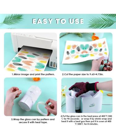 HTVRONT 16oz Frosted Sublimation Beer Can Glass with Bamboo Lid - 8 Pack, Ideal for Iced Coffee, Juice, and Soda - Sublimation Glass Tumblers - Buy Online on GoSupps.com