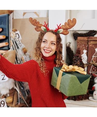 Toyvian 4 Pairs Reindeer Antler Hair Clips Cute Christmas Hairpin Xmas Hair Barrettes for Girls Women Holiday Party Hair Accessories - Buy Online on GoSupps.com