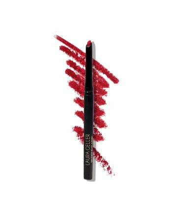 LAURA GELLER NEW YORK Modern Classic Lip Liner - Ritzy Red - Waterproof and Transfer-Proof - Creamy and Luxurious - Long-Lasting Lip Liner - Prevent Feathering - All Day Wear Ritzy Red- Liner