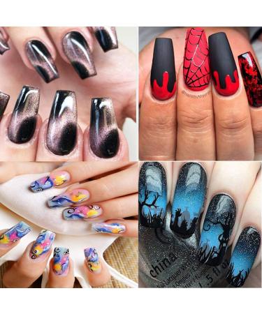 500 Pieces Acrylic Nail Tips - Transparent French Fake Nails - Perfect for Nail Art & Studios | Shop Now! - Buy Online on GoSupps.com