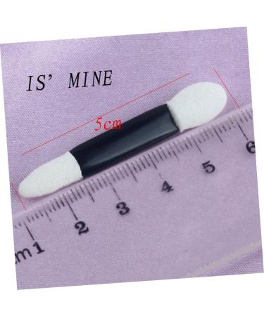 OHPHCALL 50pcs Women s Suits Makeup Blending Sponge Eyeshadow Brush Kit Eye Shadow Stick Double Sided Miss M White - Buy Online on GoSupps.com