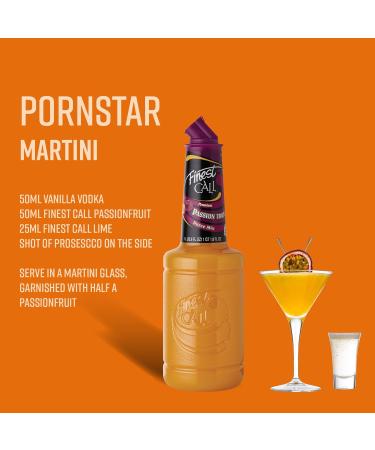 Finest Call PassionFruit Premium Fruit Puree 1L - Ideal for Cocktails, Cooking & Baking - Buy Online on GoSupps.com