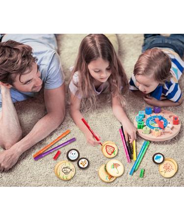Domi Pro Food Color Set - 10 Edible Markers for Fondant Baking & Decorating | Gourmet Quality Fine & Thick Lace 100 ml (1 Pack) - Buy Online on GoSupps.com