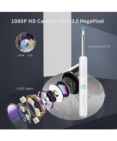 BEBIRD R1 Earwax Removal Tool with 1080P HD Camera | WiFi Ear Cleaner for Mobile Devices - White - Buy Online on GoSupps.com