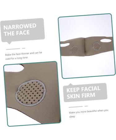 minkissy 1 Pc Thin Face Belt Face Lifting V Line Lifting Face- Belt V Line Face Slimmingmask V Line V Line Chin up Face- Lifting Slimming Belt Polyester Beauty Woman 57X10X0.5CM Green - Buy Online on GoSupps.com