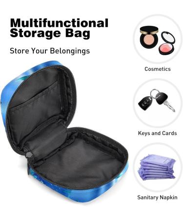 Women s Bonds Storage Pockets Stillpad Holder - Underwater World Dolphins Portable Period Kit - Feminine Product Bag for Girls - Buy Online on GoSupps.com