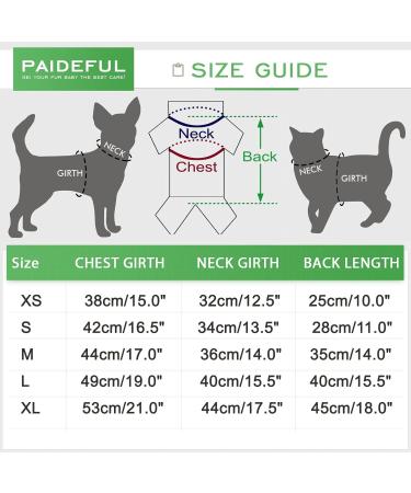 Paidful Striped Dog Shirt for Small & Medium Dogs | Breathable Tank Tops for Puppies & Cats with Red Heart | Summer Pet Clothes | 45cm Back & 53cm Breast - Buy Online on GoSupps.com