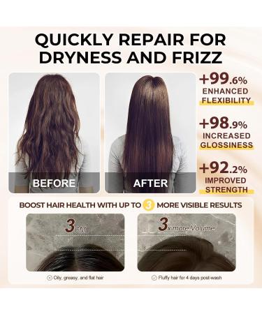 OHCVG Collagen Hair Treatment Mask Intense Collagen Care System Deep Conditioning Hair Mask for Dry/Damaged/Colored Hair - Buy Online on GoSupps.com