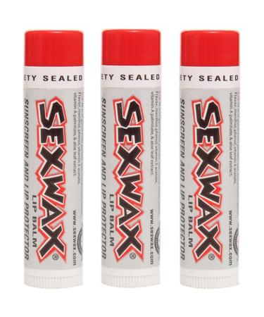 Sex Wax Lip Balm Three Pack