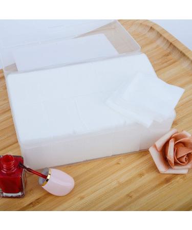 1000pcs Makeup Remover Cotton Pads - Soft Lint-Free Durable Facial & Nail Polish Wipes for Easy Makeup Removal - Buy Online on GoSupps.com