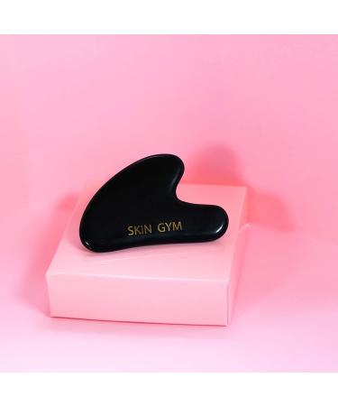 Skin Gym Sculpty Heart Gua Sha Face Massager - Anti-Aging Beauty Tool for Under Eye Bags, Puffy Eyes, and Fine Lines - Buy Online on GoSupps.com
