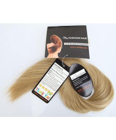 S-noilite Fashion 26 Ash Blonde Clip in Hair Extensions - Long Straight Half Full Head 5clips Extension - 26 Inch - Buy Online on GoSupps.com