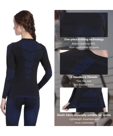 Thermal Underwear for Women - Warm & Breathable Ski Underwear Set for Autumn/Winter - Buy Online on GoSupps.com