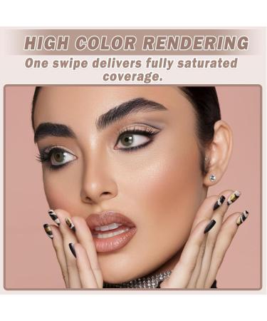  Lilbitty Lilbitty Eyeshadow Palette with 9 Shades of Popular Colors Highly Pigmented and Waterproof Korean Makeup Ideal for All Occasions - Buy Online on GoSupps.com