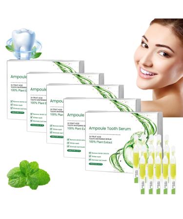 Dentizes ampoule tooth serum gum repair essence ampoules ampoule teeth whitening serum ampoule dental serum 3V fruit acid teeth disposable essence tooth ampoule ampoule toothpaste experiences (5PC)