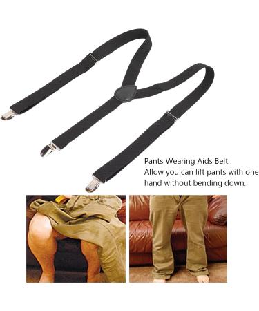 Adjustable Belt Helpers for Seniors & Pregnant Women | Mobility Dressing Aid (Black) - Buy Online on GoSupps.com