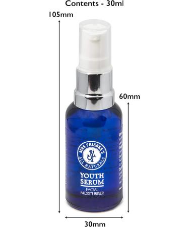 Youth Serum Facial Oil/Aromatherapy Blend of Natural Botanical Ingredients and Pure Essential Oils Formulated to Help Combat the Signs of Ageing/Handmade/Vegan/Natural/Cruelty Free - Buy Online on GoSupps.com