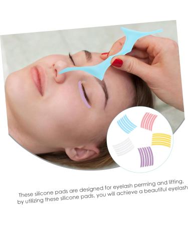 5 Sheets Silicone Lash Lifting Lash Perming Silicone Pads Silicone Eyelash Lash Lifting Pads Eyelash Lifting Ribbon Curlers Eyelash Tool Silica Gel Supplies Multicolor - Buy Online on GoSupps.com
